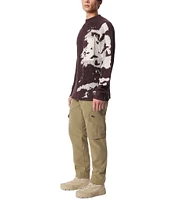 Cross Eyed Moose Retractor Patterned Sweater