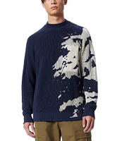 Cross Eyed Moose Retractor Patterned Sweater