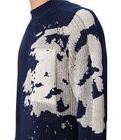 Cross Eyed Moose Retractor Patterned Sweater