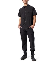 Cross Eyed Moose Short Sleeve Nucleus Woven Shirt