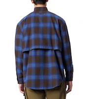 Cross Eyed Moose Stargaze Long Sleeve Plaid Shirt