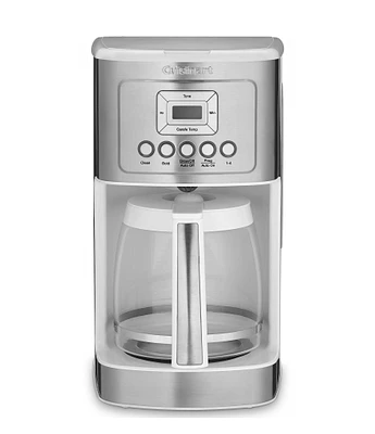 Cuisinart 14-Cup Programmable White Coffee Maker