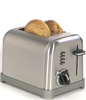 Cuisinart 2-Slice Brushed Stainless Metal Classic Toaster