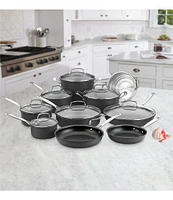 Cuisinart Chef's Classic Nonstick Hard Anodized 17-Piece Cookware Set