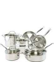 Cuisinart Chef's Classic Stainless Steel 11-Piece Cookware Set