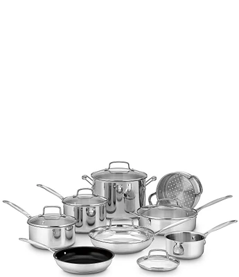 Cuisinart Chef's Classic Stainless Steel 14-Piece Cookware Set