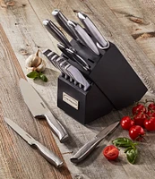 Cuisinart 15-Piece German Stainless Steel Hollow Handle Cutlery Knife Block Set