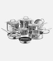 Cuisinart Professional Series 13-Piece Stainless Steel Cookware Set