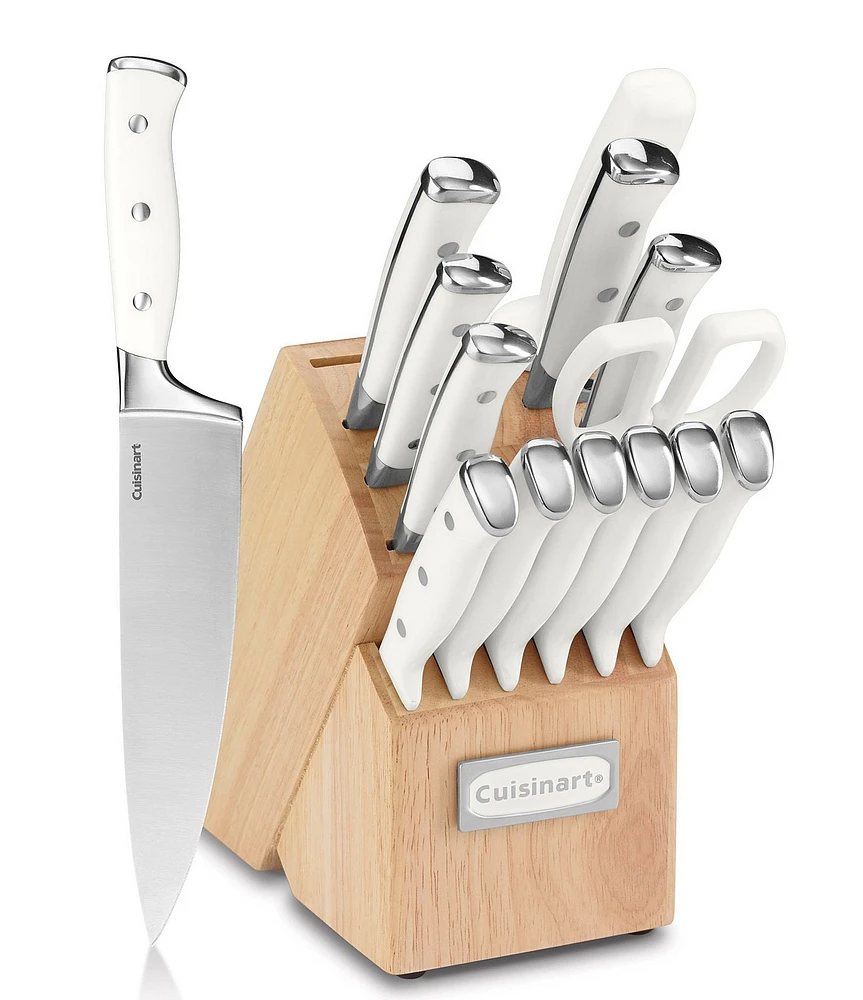 Cuisinart Triple Rivet 15 Piece Cutlery Set With Block