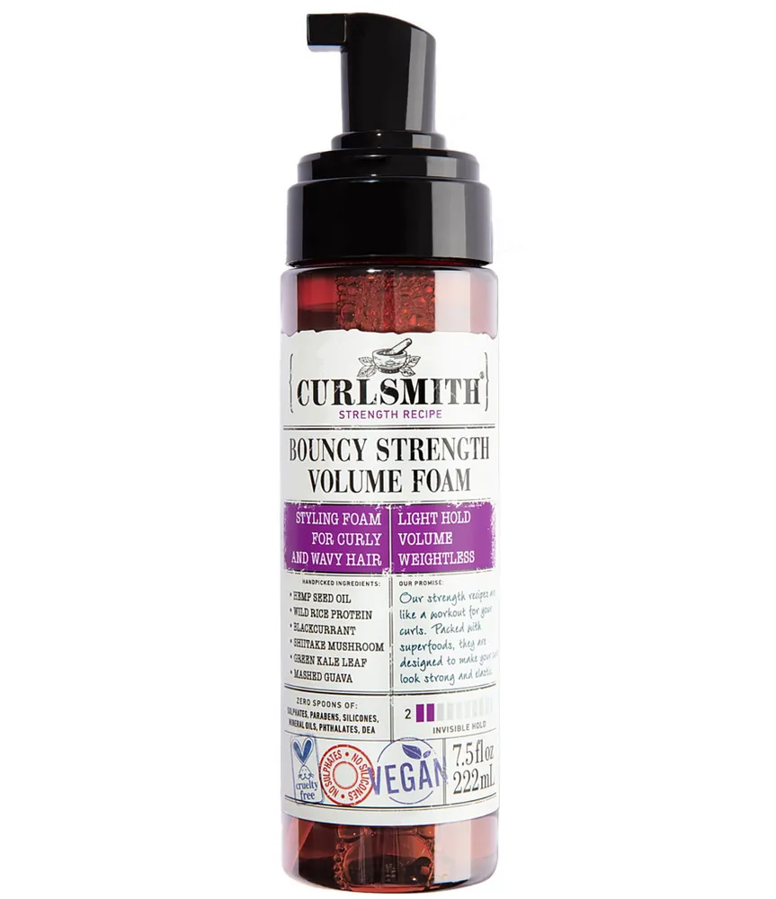 Curlsmith Bouncy Strength Volume Hair Foam