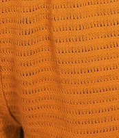 Current Air Coordinating Crochet High Rise Elastic Waist Shorts