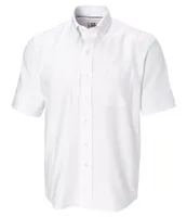 Cutter & Buck Big & Tall Epic Easy Care Nailshead Short-Sleeve Woven Shirt