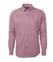 Cutter & Buck Big & Tall Versatech Multi Check Performance Stretch Long-Sleeve Woven Shirt