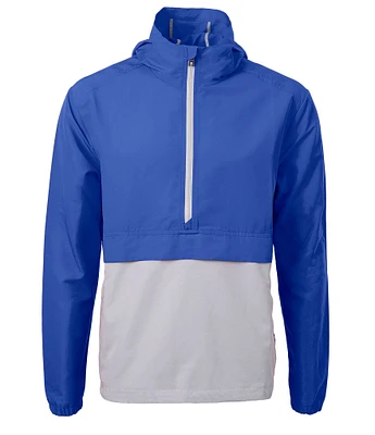 Cutter & Buck Charter Eco Recycled Color Block Anorak Hooded Jacket