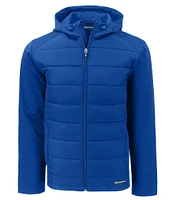 Cutter & Buck Evoke Hybrid Eco Soft-Shell Recycled Hooded Jacket