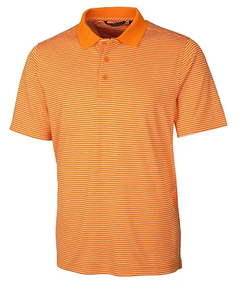 Cutter & Buck Forge Short-Sleeve Tonal-Stripe Polo Shirt