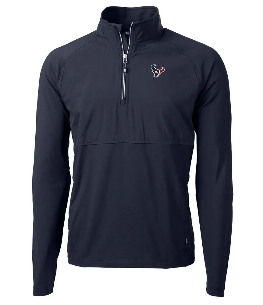 Cutter & Buck NFL AFC Adapt Eco Knit Stretch Hybrid Quarter-Zip Pullover