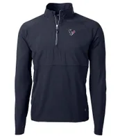 Cutter & Buck NFL AFC Adapt Eco Knit Stretch Hybrid Quarter-Zip Pullover