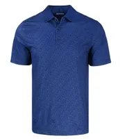 Cutter & Buck Pike Eco Pebble Print Short Sleeve Polo Shirt