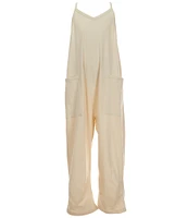 Chelsea & Violet Big Girls 7-16 Sleeveless Pocketed Jumpsuit