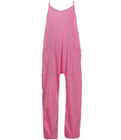 Chelsea & Violet Big Girls 7-16 Sleeveless Pocketed Jumpsuit