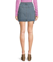 C&V Chelsea & Violet Denim Cargo Skirt