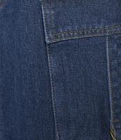 C&V Chelsea & Violet Coordinating Denim Cargo Skirt