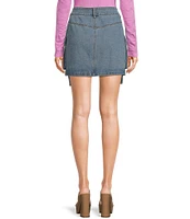 C&V Chelsea & Violet Coordinating Denim Cargo Skirt