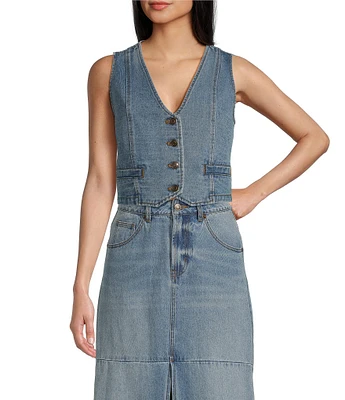 C&V Chelsea & Violet Denim Vest