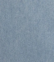 C&V Chelsea & Violet Eyelet Hem Coordinating Denim Mini Skirt