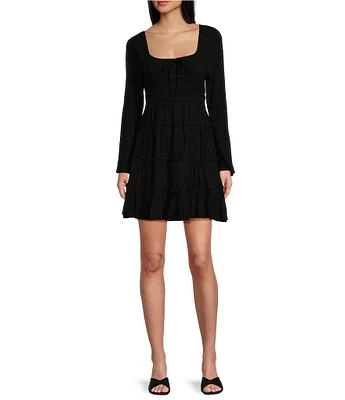 C&V Chelsea & Violet Flare Sleeve Dress