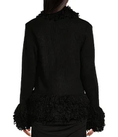 C&V Chelsea & Violet Fringed Cardigan