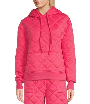 C&V Chelsea & Violet Long Sleeve Coordinating Quilted Hoodie