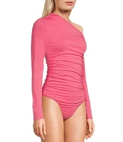 C&V Chelsea & Violet Long Sleeve Off-The-Shoulder Bodysuit
