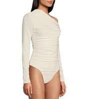 C&V Chelsea & Violet Long Sleeve Off-The-Shoulder Bodysuit