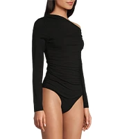 C&V Chelsea & Violet Long Sleeve Off-The-Shoulder Bodysuit