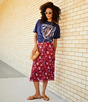 C&V Chelsea & Violet Oversized Woodstock Graphic T-Shirt