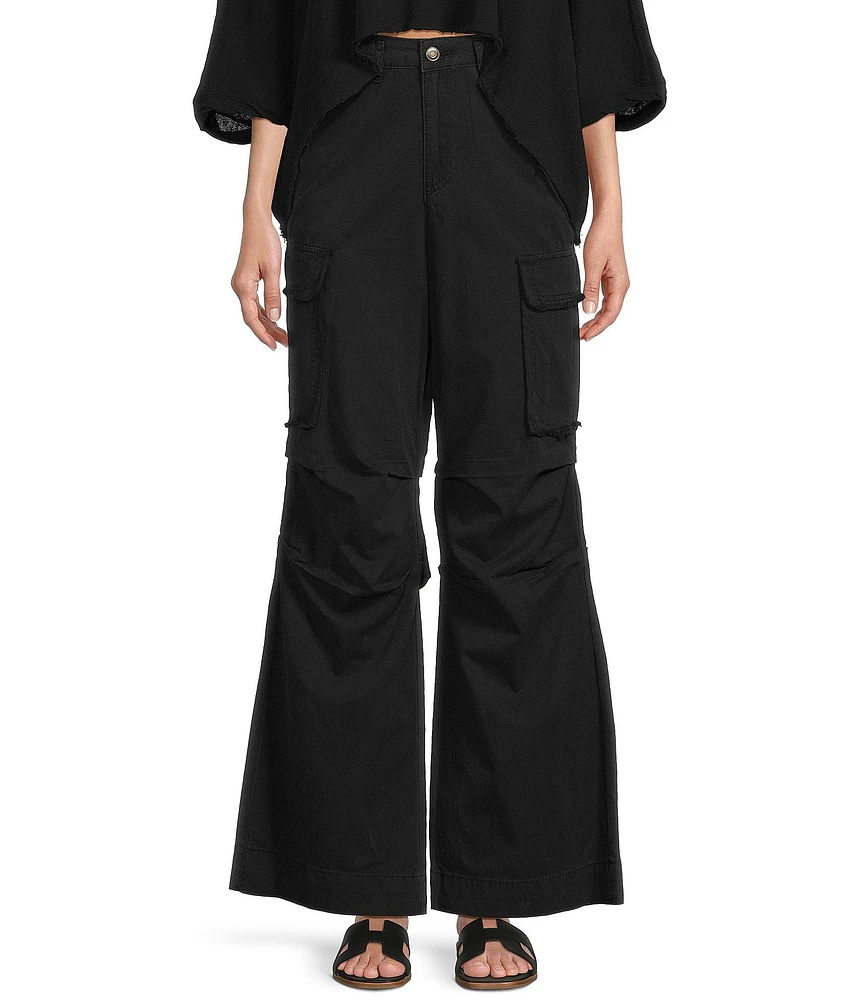 C&V Chelsea & Violet Pleated Cargo Pants