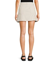 C&V Chelsea & Violet Pleated Denim Skirt