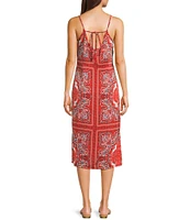 C&V Chelsea & Violet Printed Slip Dress