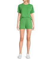 C&V Chelsea & Violet Pull On Coordinating Shorts
