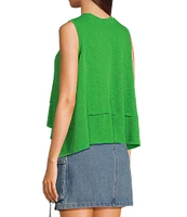 C&V Chelsea & Violet Sleeveless Shark Bite Tank