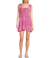 C&V Chelsea & Violet Tie Shoulder Dress