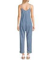 C&V Chelsea & Violet Washed Woven Jumpsuit