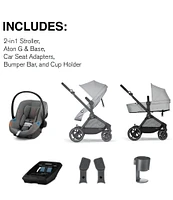 Cybex EOS Stroller & Aton G Infant Car Seat Travel System