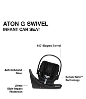 Cybex EOS Stroller & Aton G Swivel Infant Car Seat Travel System