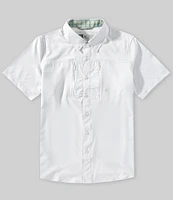 Dakota Grizzly Beckett Stretch Short Sleeve Woven Shirt