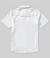 Dakota Grizzly Beckett Stretch Short Sleeve Woven Shirt