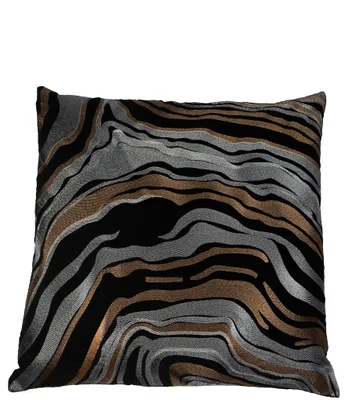 Dallas + Main Pillow Reversible Agate Pattern Pillow