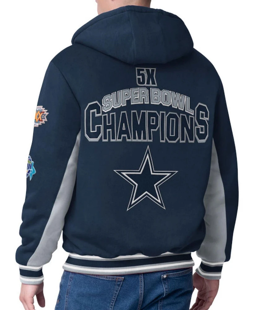 Dallas Cowboys No Huddle Varsity Full-Zip Hoodie